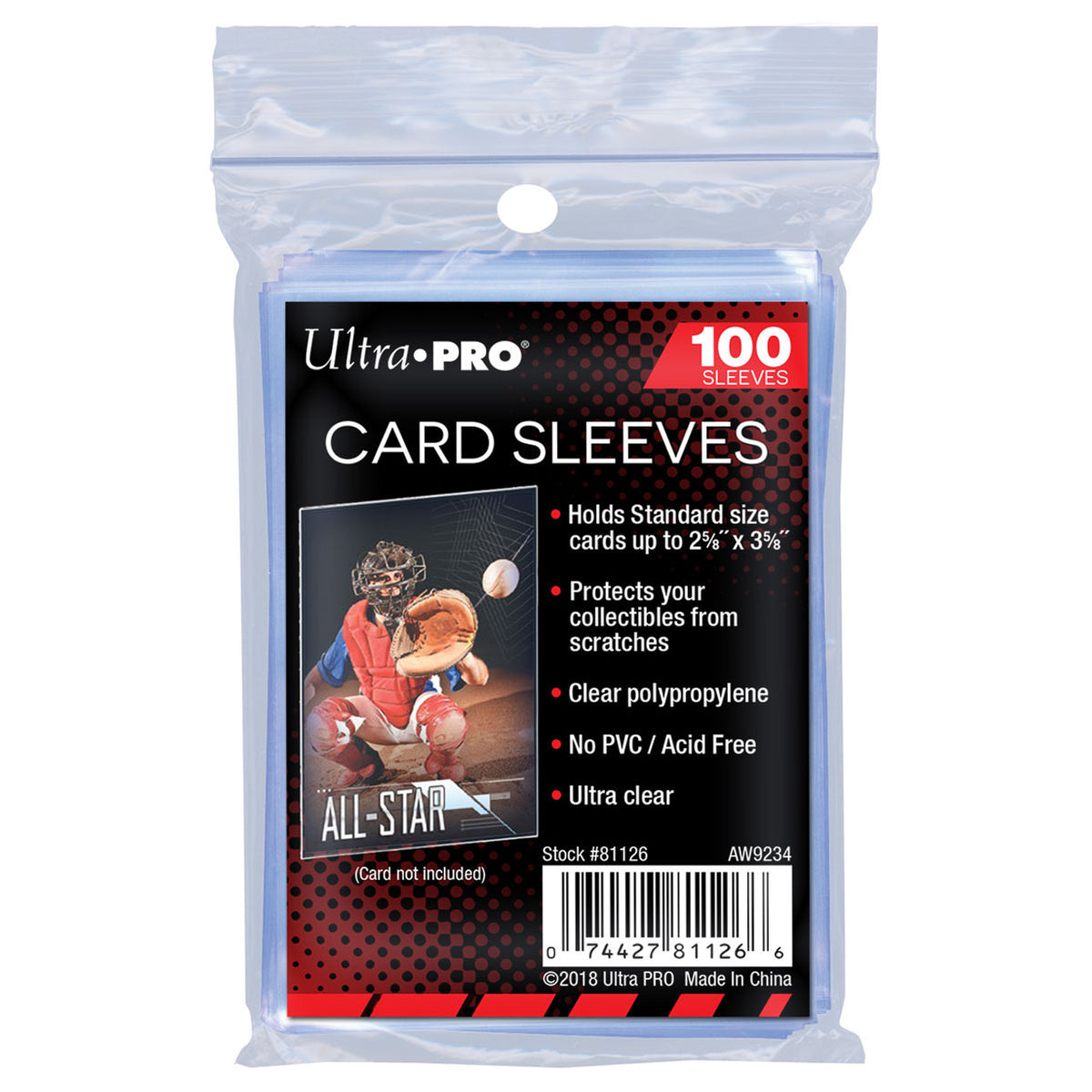 Soft Sleeve (Penny Sleeve) 100 Count Pack